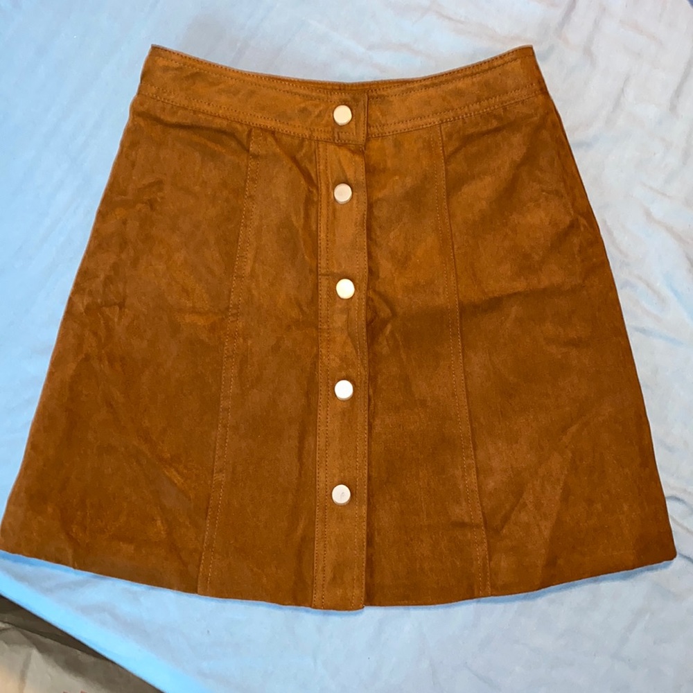 H&M Brown Mini-Skirt